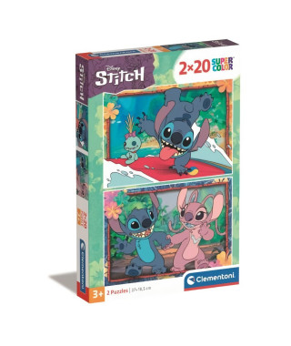 CLEMENTONI - 2x20 pieces - Stitch