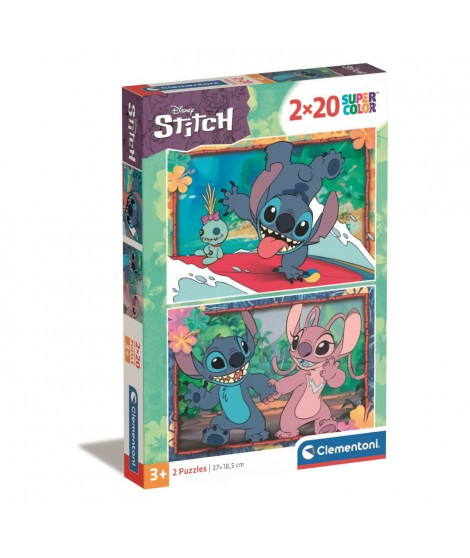 CLEMENTONI - 2x20 pieces - Stitch