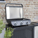 Barbecue a gaz - COOK'IN GARDEN - Flavo 60 - a poser - 3 brûleurs droits en inox - 8,4 kW - Allumage Piezzo