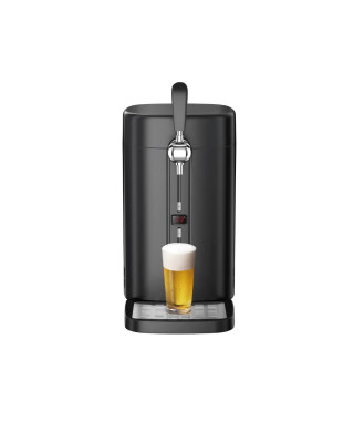 Tireuse a biere 5L - CONTINENTAL EDISON CEMB5B4 - Noir - 60 W - Compatible avec les fûts 5L