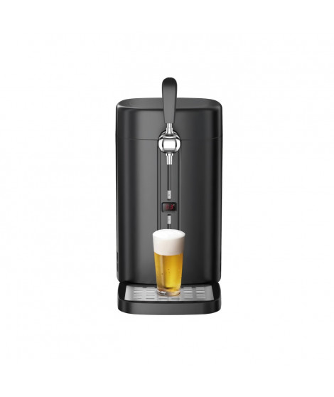 Tireuse a biere 5L - CONTINENTAL EDISON CEMB5B4 - Noir - 60 W - Compatible avec les fûts 5L