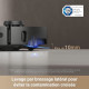DREAME X40 Master Robot Aspirateur avec Station de Base 8 en 1 - Navigation Intelligente - 12 000 Pa