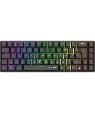 Clavier Gamer Triple Mode - The G-Lab - KEYZ TITAN - Mécanique (Switch Rouge) - Sans Fil - RGB
