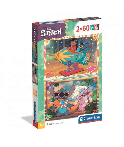 CLEMENTONI - 2x60 pieces - Stitch