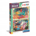 CLEMENTONI - 2x60 pieces - Stitch