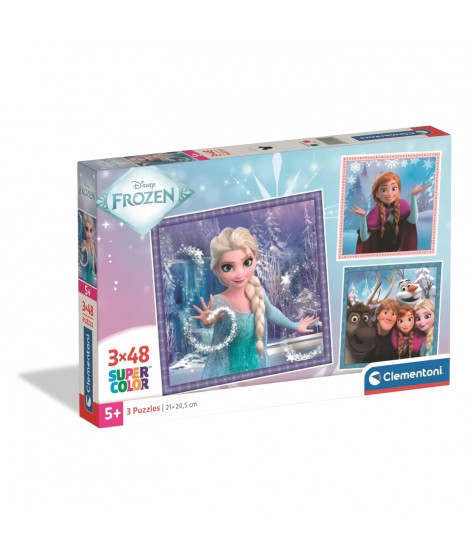 CLEMENTONI - 3x48 pieces - La Reine des Neiges