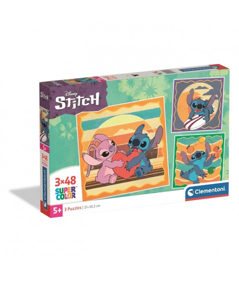 CLEMENTONI - 3x48 pieces - Stitch