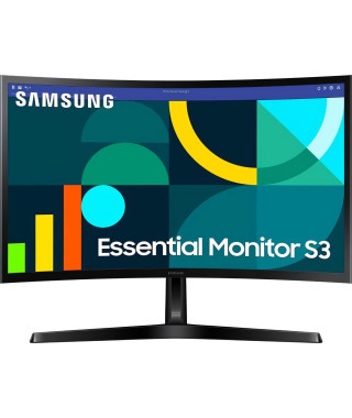 Écran PC - SAMSUNG - S27D366GAU - 27 FHD 1800R - Dalle VA - 100Hz - 4ms - 1 HDMI - Inclinable - Noir