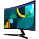 Écran PC - SAMSUNG - S27D366GAU - 27 FHD 1800R - Dalle VA - 100Hz - 4ms - 1 HDMI - Inclinable - Noir
