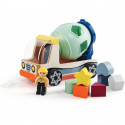 Véhicule de Chantier pour le Tri - TOP BRIGHT - Couleurs - Formes - Tambour de Bétonniere - 360 Degrés