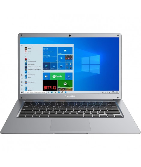 PC Portable Notebook - THOMSON - TH14C128 - Ecran 14'' HD - Celeron N3350 - RAM 4Go - SSD 128Go - W10s - Silver