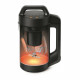 PHILIPS - Blender chauffant - 1000W - bol 1.2 L - Soup Maker - inox/noir - HR2203.80