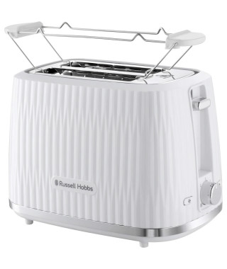 Grille-pain - RUSSELL HOBBS - EDEN - 800 W - 2 fentes - Blanc