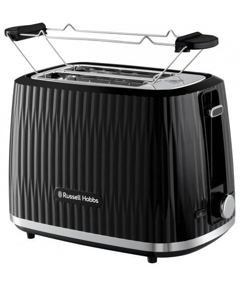Grille-pain - RUSSELL HOBBS - EDEN - 800 W - 2 fentes - Noir
