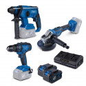 Combot kit 5 outils : c-dd45-x + bc-ag125-x + sdbc4.5A + 2 x sbp4.0 + bc-rhd230-x