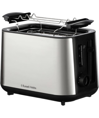 Grille-pain - RUSSELL HOBBS - HEATON - 2 fentes - Inox