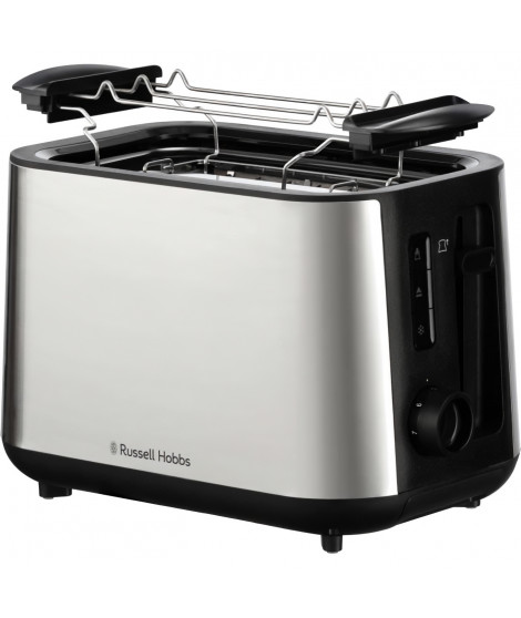 Grille-pain - RUSSELL HOBBS - HEATON - 2 fentes - Inox