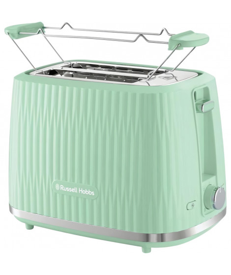 Grille-pain - RUSSELL HOBBS - EDEN - 800 W - 2 fentes - Pistachio