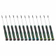 osch Set de tournevis 13 pcs (pour bricolage/modélisme/artisanat  embouts précis et magnétiques  PH/TX/HEX/SL)
