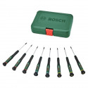 Bosch Set de tournevis 8 pcs ( pour bricolage/modélisme/artisanat  embouts précis et magnétiques  PH/TX/HEX/Plat)