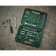 Bosch Set d'outils a main Advanced 132 pcs (pr tâches de fixation difficiles  clés/clés mâles/cliquets/tournevis  accessoires)