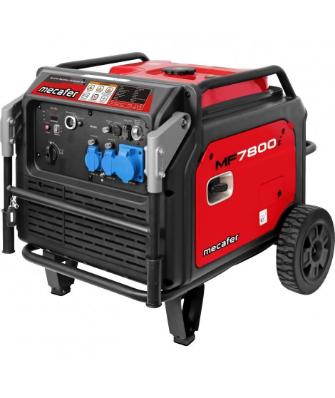 Groupe électrogene - MECAFER - INVERTER 450178 MF7800i - 7500W