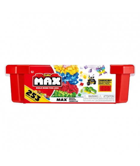 Briques en vrac - ZURU - Barrel Set - 253 pieces - Compatibilité universelle - Haute qualité