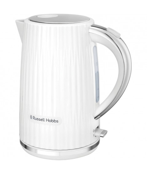 Bouilloire - RUSSELL HOBBS - EDEN - 2400 W - 1,7 L - Blanc