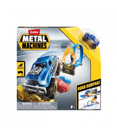 Jeux de construction - ZURU - Road Rampage Playset - 200 pieces - Snacks a collectionner - 6 modeles
