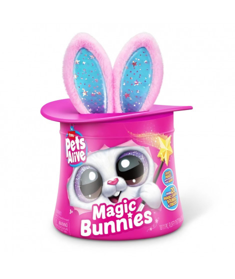 Jeu interactif - ZURU - PETS ALIVE Magic Bunnies - 20 surprises - Effets lumineux - Mixte