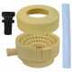 Récupérateur d'eau - BELLI - Cubique - 350 litres - Beige