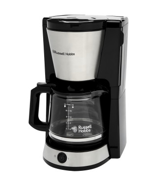 Cafetiere - RUSSELL HOBBS - HEATON - 1,25 L - Noir / Inox