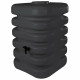 Récupérateur d'eau - BELLI - Cubique - 350 litres - Anthracite