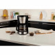 Cafetiere - RUSSELL HOBBS - HEATON - 1,25 L - Noir / Inox