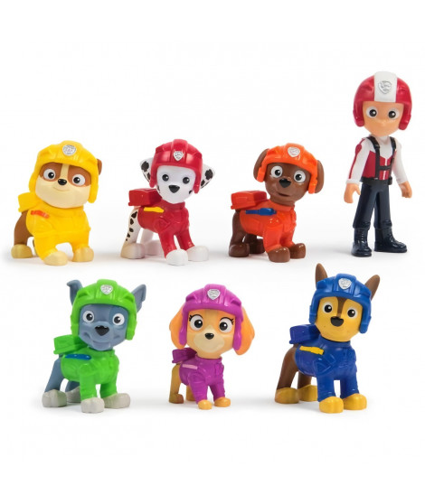 SPIN MASTER MULTIPACK DE 7 FIGURINES AIR RESCUE La Pat' Patrouille