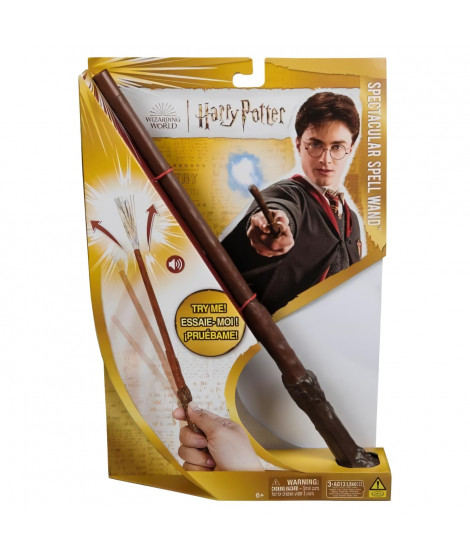 SPIN MASTER BAGUETTE MAGIQUE SORT SPECTACULAIRE Wizarding World