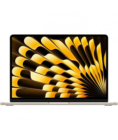 Apple - 13,6 MacBook Air M4 (2025) - RAM 24Go - Stockage 512Go - CPU 10 coeurs - GPU 10 coeurs - Lumiere Stellaire