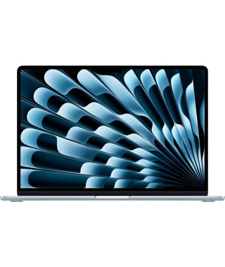 Apple - 15,3 MacBook Air M4 (2025) - RAM 24Go - Stockage 512Go - CPU 10 coeurs - GPU 10 coeurs - Bleu ciel