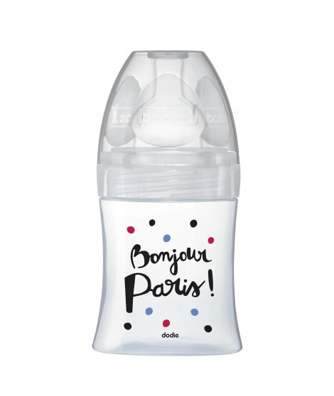 Dodie Biberon Sensation+ Anti-Coliques en Verre +0m Paris 150ml