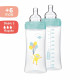 Dodie Biberon Sensation+ Anti-Coliques +6m Ballons Lot de 2 x 330ml