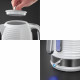 Russell Hobbs 24360-70 Bouilloire 1,7L Inspire, Ebullition Rapide, Niveau Eau Visible, Filtre Anti-Calcaire - Blanc