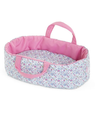 Accessoires poupons - COROLLE - Couffin Floral - pour poupon 30 cm - des 18 mois