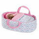 Accessoires poupons - COROLLE - Couffin Floral - pour poupon 30 cm - des 18 mois