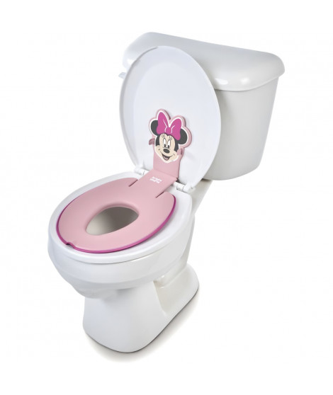 Réducteur de lunette de toilette - DISNEY BABY - MINNIE - Adhésif - Installation rapide