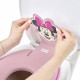 Réducteur de lunette de toilette - DISNEY BABY - MINNIE - Adhésif - Installation rapide