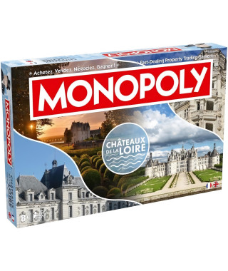 MONOPOLY Chateaux de la Loire - Jeu de société - WINNING MOVES