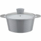 GSW Marmite revetement en céramique Greblon a induction Bolero Grey - 28 cm
