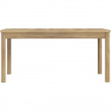 Table a manger extensible ouverture synchronisée - COMO - Chene - Rectangulaire - 160/207 x 90 x 76,6 cm