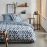 Parure de lit - TODAY Crazy - Imprimé Graphique - 2 personnes - 220 x 240 cm - Bleu