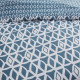 Parure de lit - TODAY Crazy - Imprimé Graphique - 2 personnes - 220 x 240 cm - Bleu